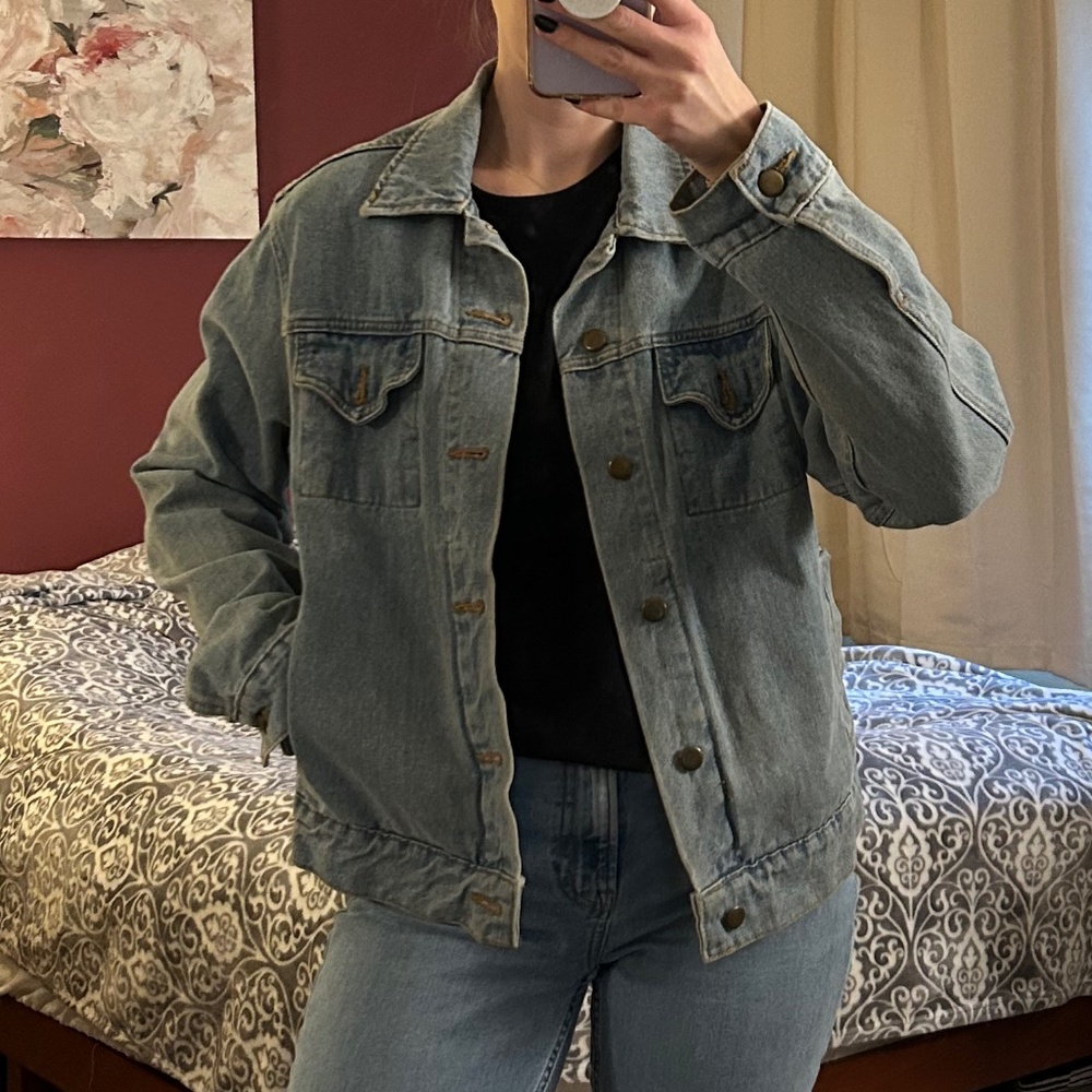 American Apparel Oversize Jean Jacket